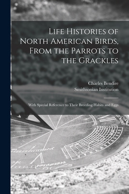 Libro Life Histories Of North American Birds, From The Pa...