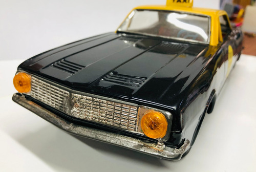 Juguete Antiguo De Lata Camaro Taxi Gorgo Ind Argentina Camaro Amarillo (Usado)