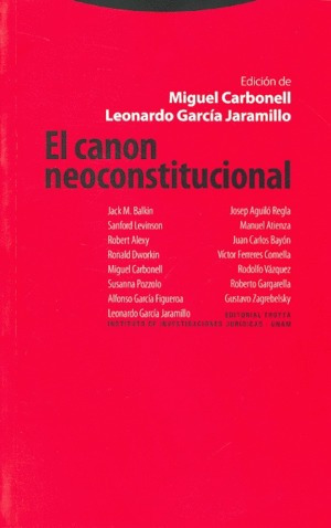 Libro Canon Neoconstitucional Nuevo