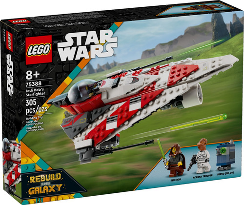 Lego® Star Wars Caza Estelar Del Jedi Bob Juguete 75388 305 Jedi Bob Soldado Ackbar Droide Servo (sr-v0)
