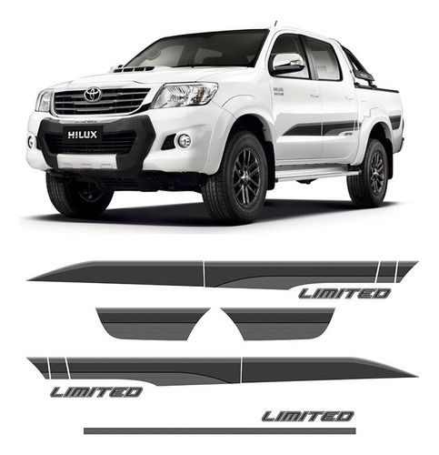 Kit Faixa Hilux Limited Edition 2015 Cd Adesivo Decorativo