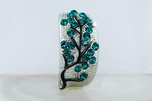 Anillo Hermoso Árbol Bonsái Cerezo Amuleto Suerte B Deseos