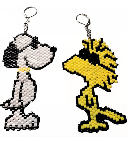 Aretes Miyuki Hechos A Mano Pop Art