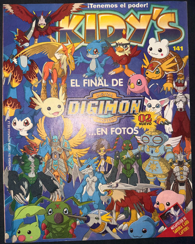 Revista Kidys #141 - Anime La República - Año 2001