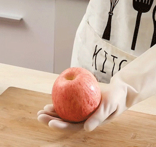 Nn Guantes De Limpieza De Cocina De Plástico Fino Y