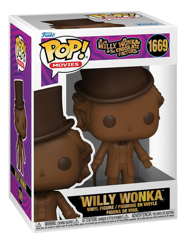 Figura De Acción Funko Pop! Películas: Willy Wonka, Willy Sc