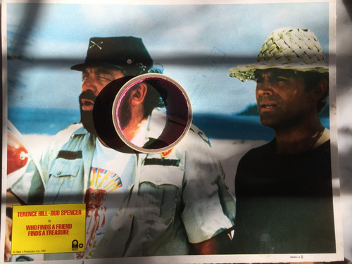 Poster Nº 2 Quien Encuentra Un Amigo.. Bud Spencer (Usado)