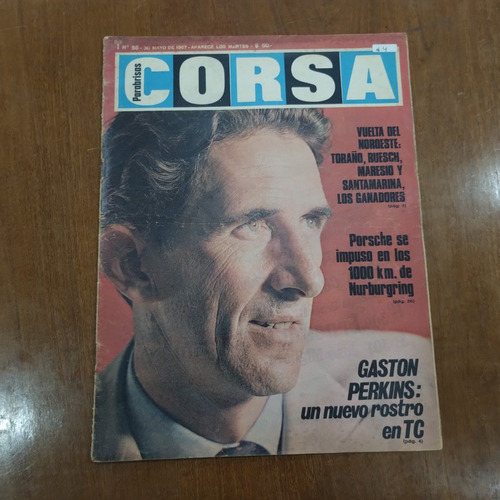 Revista Corsa Parabrisas, Ed. Abril, N°58 Mayo 1967