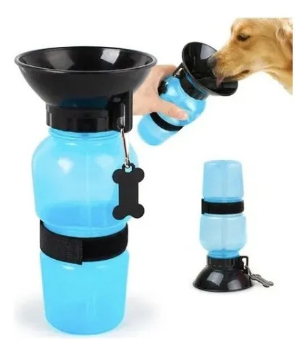 Botella De Agua Paseo Portátil Mascotas