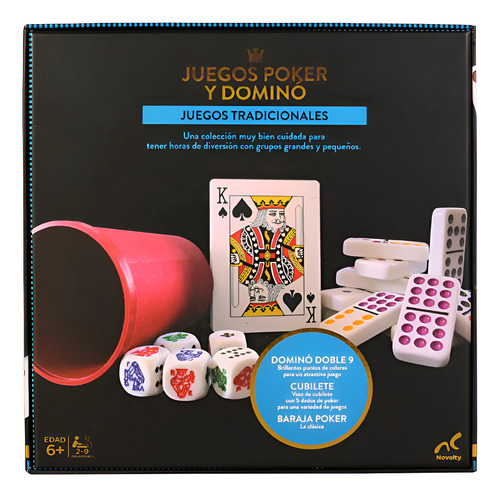 Juegos Poker Y Domino Juegos Tradicionales Novelty Set Juego