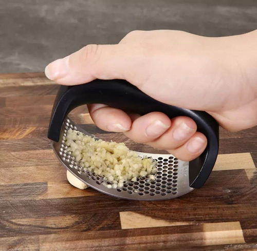 Espremedor De Alho Smart Fácil Em Inox Amassador Triturador