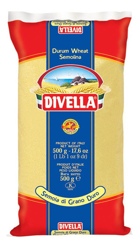 Divella Semola De Trigo Duro, Importada De Italia - 500g