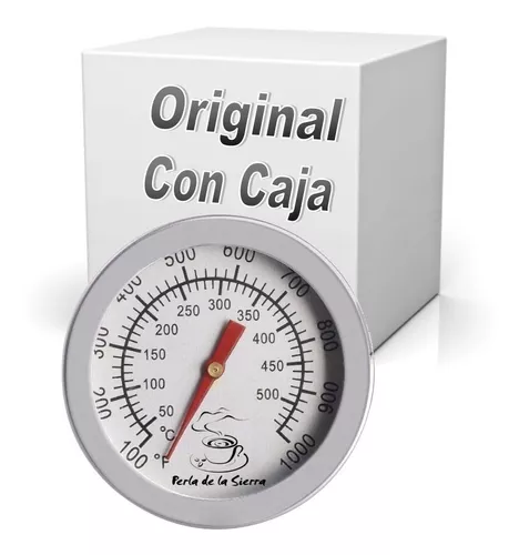 Calibre Termómetro para Horno de Leña Acero Inoxidable 100 F a 1000 F