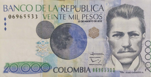 Billetes Colombianos Antiguos 