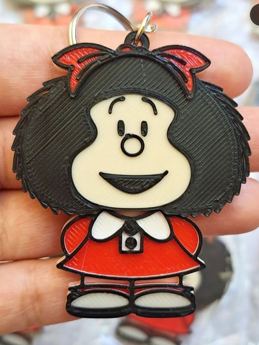 Souvenirs Mafalda - Llaveros Impresión 3d (50unidades)