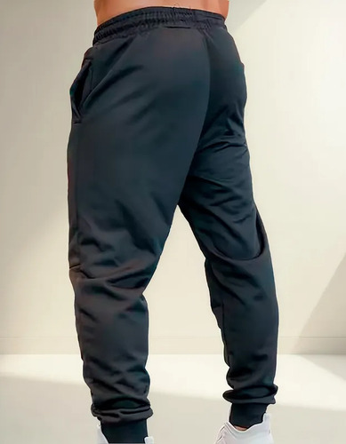 Pantalon Jogging Elastizado Deportivo Slim Gym Hombre