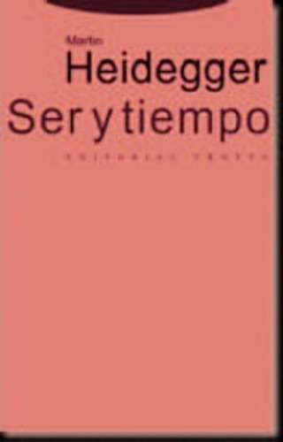 Ser Y Tiempo (t) / Heidegger, Martin