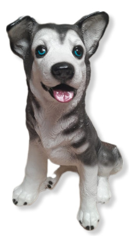 Animales Perro Figura Adornos Escultura Lobo Siberiano Husky