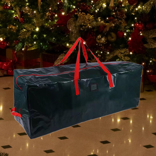 Bolsa De Almacenamiento Para De Navidad Con Asas De Verde L