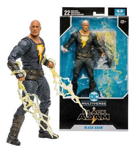 Figura Black Adam Dc Multiverse Mcfarlane Toys - Nuevo