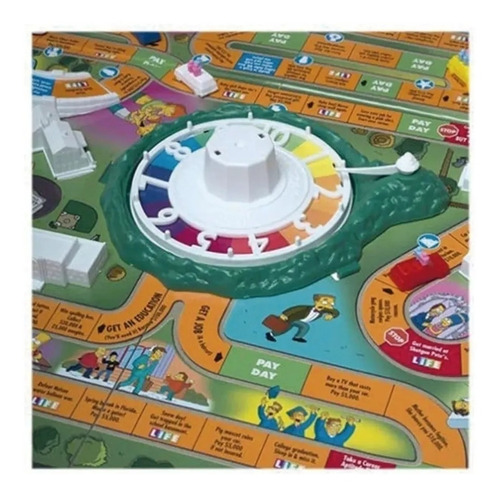 Imagen 3 de 7 de Juego De La Vida Life Los Simpsons Toyco Original