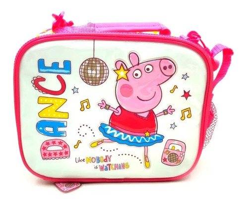 Lunchera Térmica Peppa Pig Infantil Línea Original Escolar