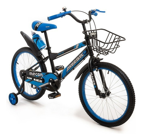 Bicicleta Neo Niños 083 Rodado 16 Con Rueditas Love Color Azul