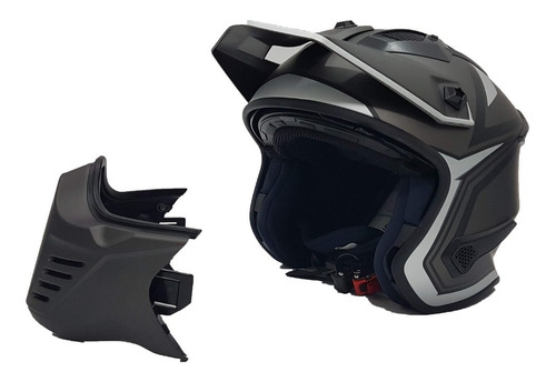 Casco Moto Avx Convertible 3 En 1 Fs 908 Solomototeam