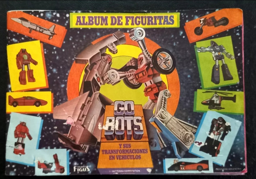 Album De Figuritas Gobots 1988 Completo - Leer Descripcion