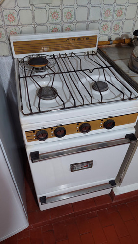 Cocina Orbis 3 Hornallas Con Visor Garrafa Blanco (Usado)
