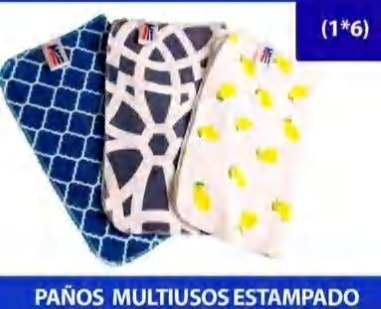 Paños Multiuso  Estampado Al Mayor Y Detal 