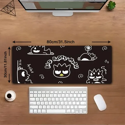 Mouse Pad S-sanrio Badtz-maru Coolgaming, 1 Peça - Borracha