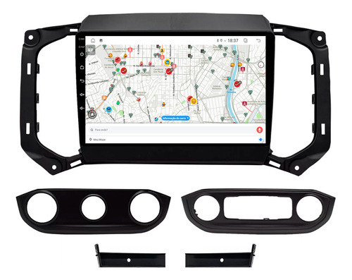 Multimidia Gm S10 17/21 9p Android Auto Carplay 64gb