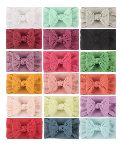 Diadema Con Lazo Wfblock Hecha A Mano De Nylon Estilo Bohemi