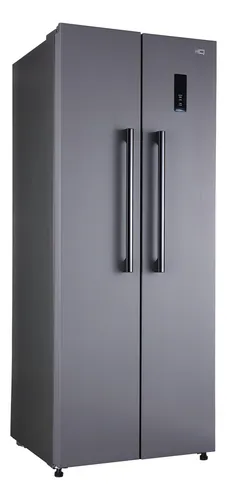 Geladeira Refrigerador HQ Frost Free Side By Side 460 Litros Cinz...