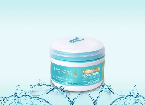 Imagen 2 de 2 de Barcelona Pharma ® Mascarilla Hidratante Tratamiento Sin Sul