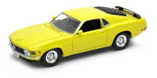 Welly Ford Mustang Boss 302 1970 Esc 1:34 Friccion Tiendajyh