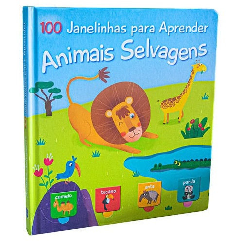 Animais Selvagens - 100 Janelinhas Para Aprender