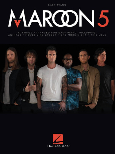 Libro:  Maroon 5: Easy Piano