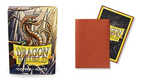 Dragon Shield Fundas Japanese Size Copper Matte X60 Folios