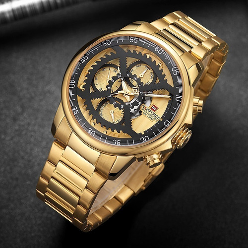 Relógio Masculino Naviforce 9150 Desportivo Cronógrafo