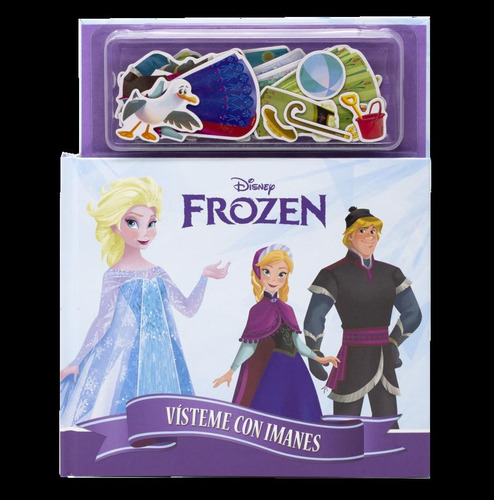 Libro: Frozen. Vísteme Con Imanes. Disney. Disney Libros