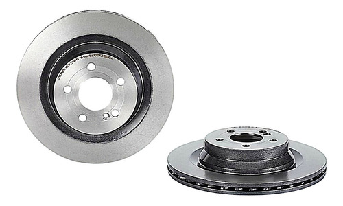 Kit De Discos Ventilados Tra E500 09 Al 17 Brembo