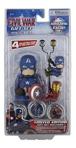 Neca Marvel Capitan America Civil War - Juego De Regalo De E