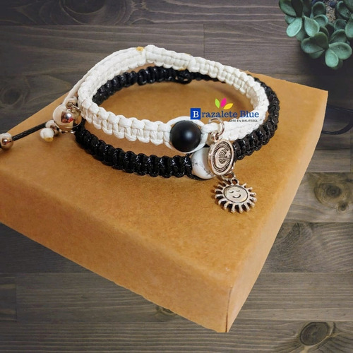 Imagen 3 de 3 de Pulseras Para Parejas, Enamorados, Con Imán, Magnética