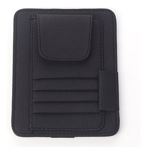 Soporte Multifuncional Negro Para Gafas De Sol Con Visera De