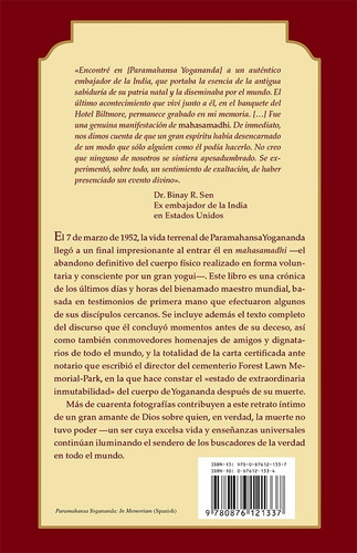 Imagen 2 de 2 de Paramahansa Yoganada In Memoriam