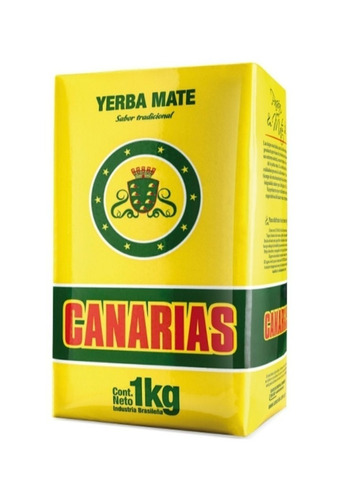 Yerba Mate Canarias sabor tradicional 1kg