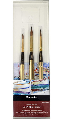 Arte Mundial Materiales Escoda Charles Reid Acuarela Brush S