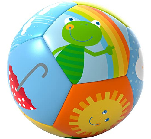 Haba Baby Ball Rainbow World 4.5 Para Bebés De 6 Meses En A